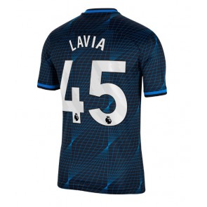 Chelsea Romeo Lavia #45 Replika Udebanetrøje 2023-24 Kortærmet